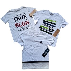 Set of 3 New True Religion Boys tees